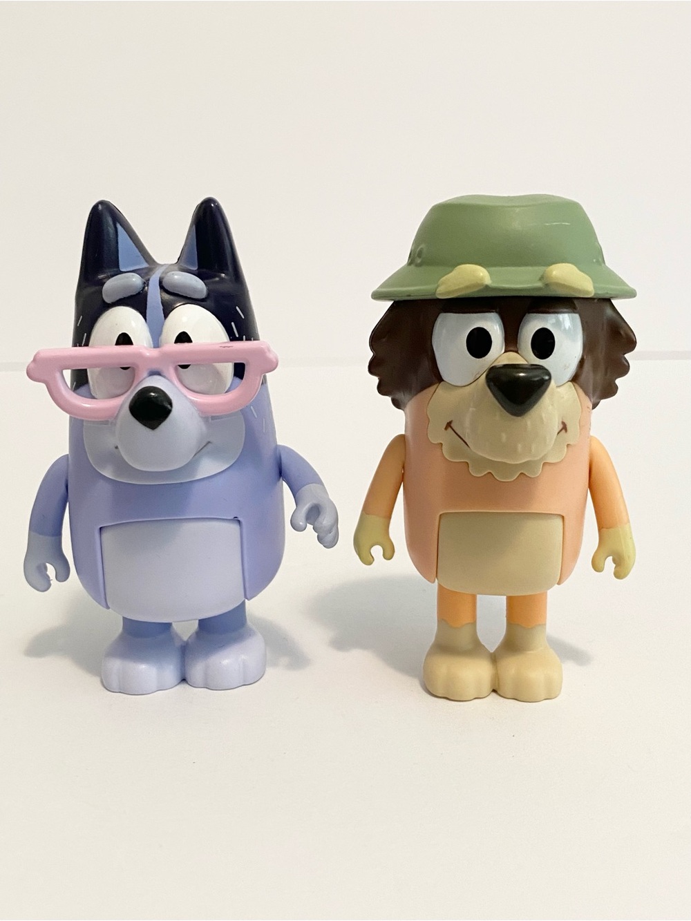 Bluey Family Figures Grandma Grandpa Disney Toy Lot Bluey Bingo Grandparents